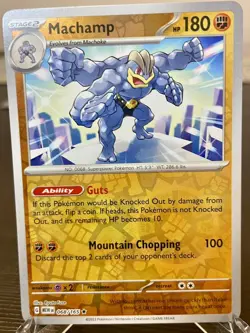 2023 Machamp Reverse Holo NM 068/165 Scarlet & Violet 151 Pokemon Card MINT! - Image 1
