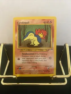 Pokemon TCG Cyndaquil Neo Destiny Card 61/105 Unlimited Common - Image 1