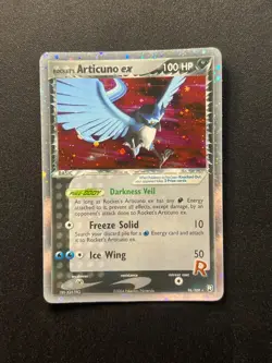 Pokemon Card-Team Rocket's Articuno EX 96/109 -R. EX Returns-ENG-Holo Rare - Image 1