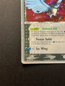 Pokemon Card-Team Rocket's Articuno EX 96/109 -R. EX Returns-ENG-Holo Rare - Image 5