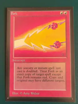 MTG Collector's Edition - Fork - NM - Not Tournament Legal - Image 1