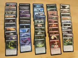 Magic The Gathering Lot Of 50 Battle For Baldur’s Gate Common Cards - Image 1