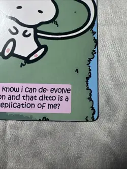 Mewie 1st edition Pokiebubies V2 162 (Mew) Pokemon Fan Art Card - Image 3