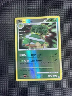 Pokemon Card Torterra Diamond & Pearl Reverse Holo Rare 17/130 LP+ - Image 1