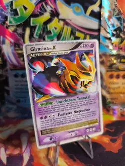 Pokemon Karte Card Giratina LV. X Dp Black Star Promo Diamond Pearl Holo NM- - Image 1