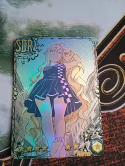 Fairy Tail Mavis Vermillion Cool Cute Sexy ACG Anime Waifu Card Girl Holo Foil - Image 1