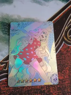 Fairy Tail Mavis Vermillion Cool Cute Sexy ACG Anime Waifu Card Girl Holo Foil - Image 1