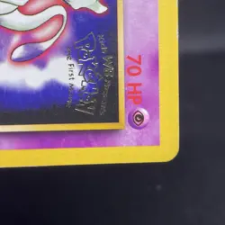 Mewtwo #3 1999 Kids WB First Movie Black Star Promo Pokemon Card Vintage - MP - Image 5