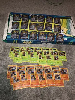 Pokemon Card 18 Rare Jirachi GX Promo Lot + Promos + Coins - Image 1