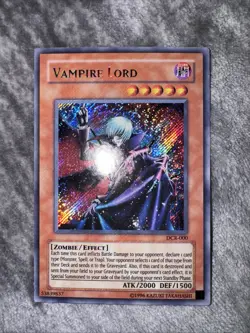 Vampire Lord DCR-000 Dark Crisis Unlimited Yugioh Card NM - Image 1