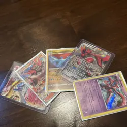 Pokemon TCG Assorted Reverse Holo EX GX Card Lot - 5 rare cards! NM - Image 1