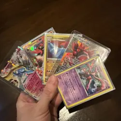 Pokemon TCG Assorted Reverse Holo EX GX Card Lot - 5 rare cards! NM - Image 2