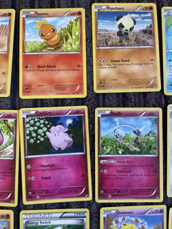 Pokemon Card Bundle Furious Fists 33 Cards Out Of 111 Common/uncommon - Image 4