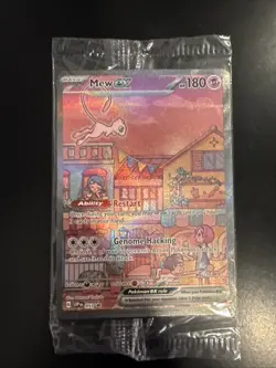 Mew ex -053 - SV: Scarlet & Violet Promo Cards (Still In Plastic With Code Card) - Image 1