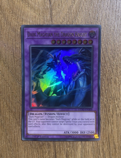 Dark Magician the Dragon Knight | LEDD-ENA00 | Ultra Rare | 1st Ed | YuGiOh Mint - Image 1