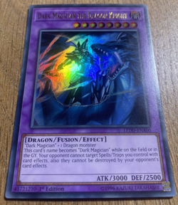 Dark Magician the Dragon Knight | LEDD-ENA00 | Ultra Rare | 1st Ed | YuGiOh Mint - Image 2