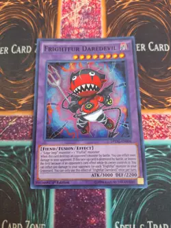 Yu-Gi-Oh! Frightfur Daredevil DPDG-EN006 Super Rare 1st Edition Near Mint - Image 1