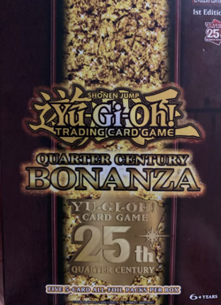 Yu-Gi-Oh! Quarter Century Bonanza Booster Box 1st Edition (3 pack) - Image 1