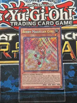 Yu-Gi-Oh! Berry Lemon Apple Chocolate Magician Girl MVP1 First Edition Set - Image 3