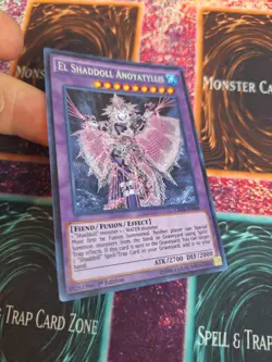 Yu-Gi-Oh! El Shaddoll Anoyatyllis CROS-EN044 Secret Rare 1st Edition Near Mint - Image 2