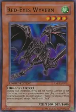 Red-Eyes Wyvern - ANPR-ENSE2 - Super Rare PL Ancient Prophecy Yugioh - Image 1