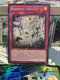 Yu-Gi-Oh! Favorite Contact 1st Ed. MP24-EN063 Prismatic Secret Rare LP - Image 4