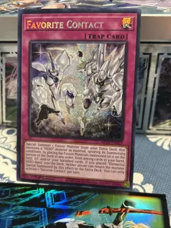 Yu-Gi-Oh! Favorite Contact 1st Ed. MP24-EN063 Prismatic Secret Rare LP - Image 5