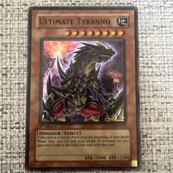 Yugioh Ultimate Tyranno POTD-EN020 Super Rare 1st Ed - Image 1