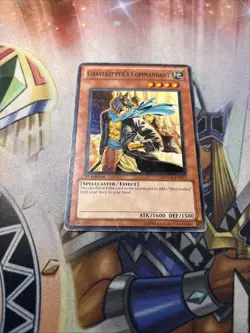 Yugioh! MP Gravekeeper's Commandant - SDMA-EN017 - Common - 1st Edition Moderate - Image 1