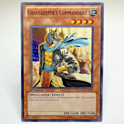 Yugioh Gravekeeper's Commandant SDMA-EN017 1st Edition Common - NM - Image 1
