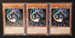 Yu-Gi-Oh! 3x Chaos Hexer, TOCH-DE028, Rare, 1. Auflage, Deutsch, NM-EX - Image 1