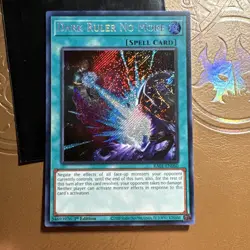 Dark Ruler No More RA01-EN060 Secret Rare 1st Edition NM Yugioh Card - Image 1