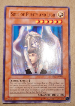 Yugioh Card - Soul Of Purity And Light - DB2-EN005 - Image 1