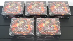 Yu-Gi-Oh! YuGiOh Legacy Of Destruction 1st Ed. Booster Box x 5 Sealed 120 Packs - Image 1