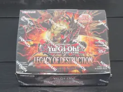Yu-Gi-Oh! YuGiOh Legacy Of Destruction 1st Ed. Booster Box x 5 Sealed 120 Packs - Image 4
