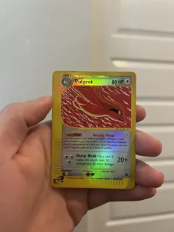 Pokemon Pidgeot TCG Expedition Base Set Reverse Holo Holo Card 59/165 - Image 1