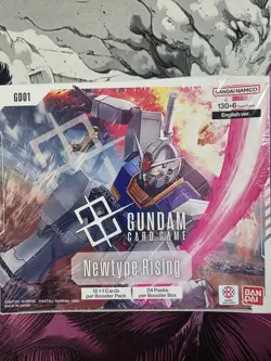 **Sealed Newtype Rising Booster Box GD01** Gundam Card Game - Image 1