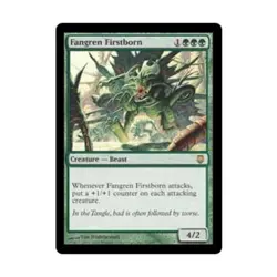 WOTC MtG Darksteel Fangren Firstborn (R) VG - Image 1