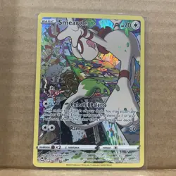 Smeargle TG10/TG30 Full Art Holo Silver Tempest Pokemon Card. - Image 1