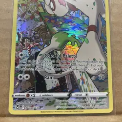 Smeargle TG10/TG30 Full Art Holo Silver Tempest Pokemon Card. - Image 3