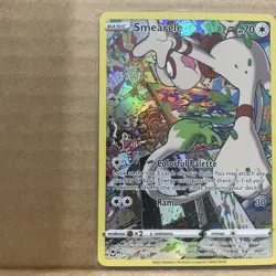 Smeargle TG10/TG30 Full Art Holo Silver Tempest Pokemon Card. - Image 5