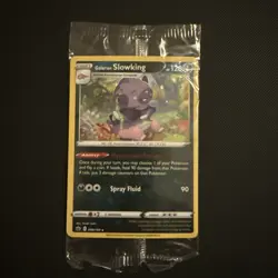 Pokemon SWSH Chilling Reign Galarian Slowking Sealed Holo Card 098/198 - Image 1