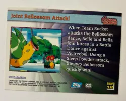 Pokemon Card - Joint Bellossom Attack! Snap12 - Screen Snaps! - Topps Johto - Image 2