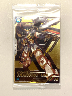 Gundam Deathscythe Hell PR Mobile Suit Gundam Arsenal Base Sealed Card - Image 1