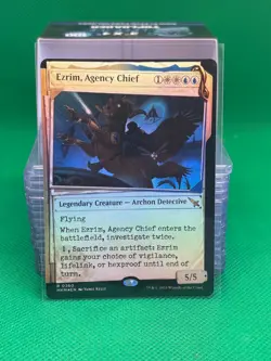 MTG Ezrim, Agency Chief - FOIL - Murders at Karlov Manor 0360 Regular Rare - Image 1