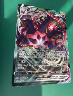 JUMBO Eternatus VMAX Oversized Card SWSH045 Black Star Promo Pokemon NM - Image 1