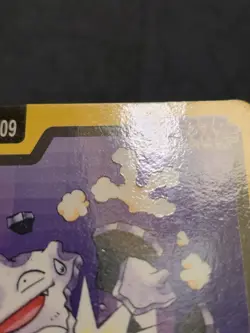 Bandai Pokemon Carddass Japanese Card No. 109 Koffing Heavily Played (1997) - Image 4