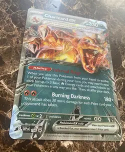 Pokemon Charizard ex Jumbo PROMO - Charizard Special Collection - Oversized Card - Image 2
