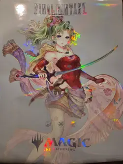 MTG x Final Fantasy Promo Poster TERRA Foil Magic The Gathering 2025 Original - Image 1