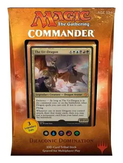 MTG - Draconic Domination Commander 2017 Deck - 99 Cards - Ambition’s Cost (C15) - Image 1